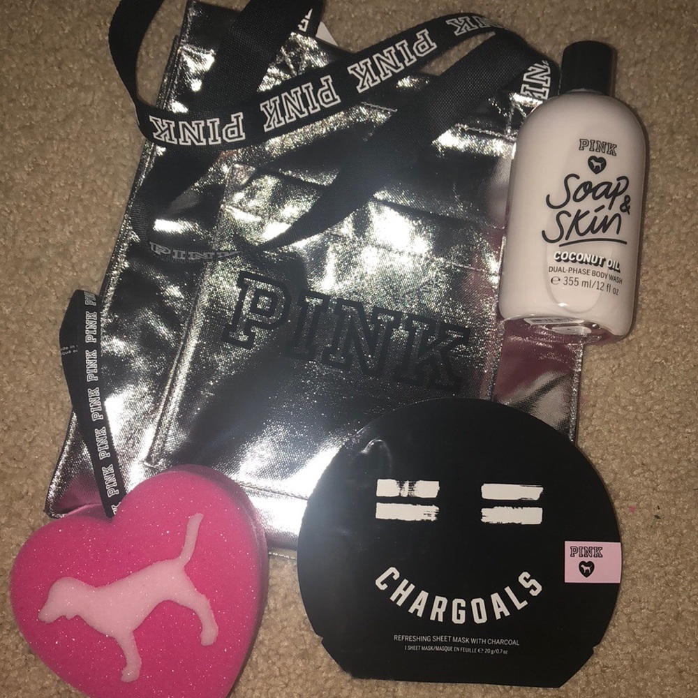 PINK Bath Gift Bundle